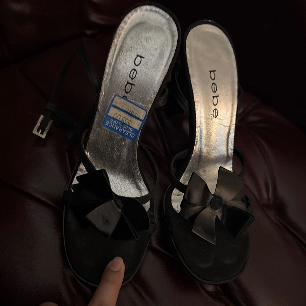 Bebe Bow Heels
